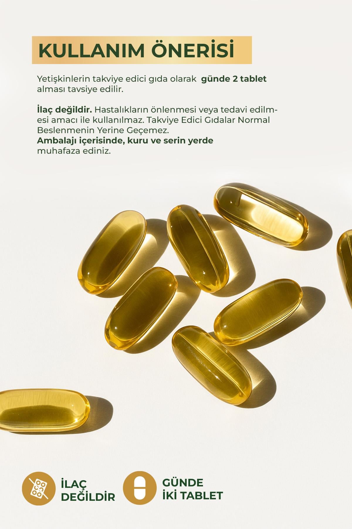 SQOL Zeytin Skualen (Olive Squalene) 1000 MG 30 Kapsül