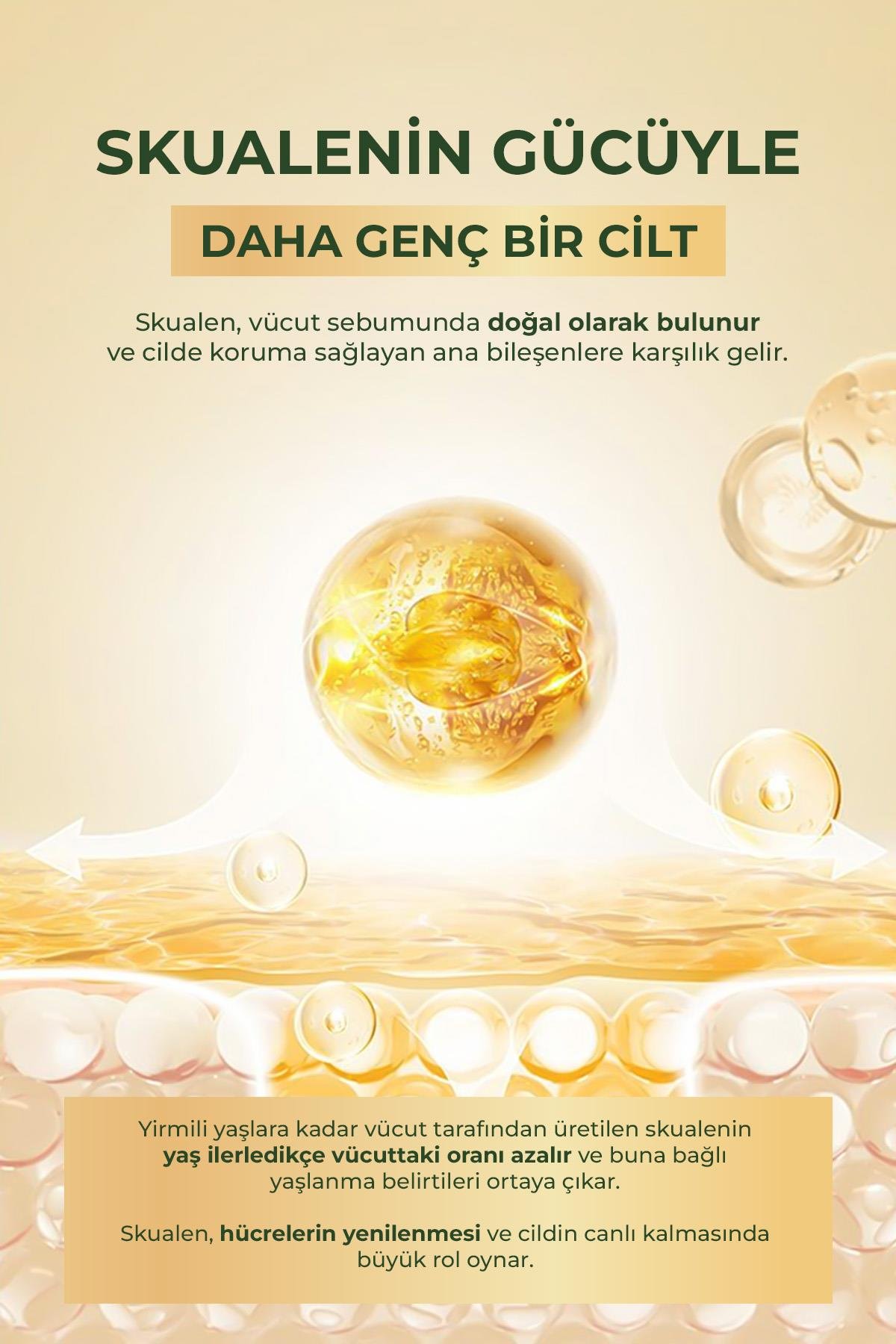 SQOL Zeytin Skualen (Olive Squalene) 1000 MG 30 Kapsül