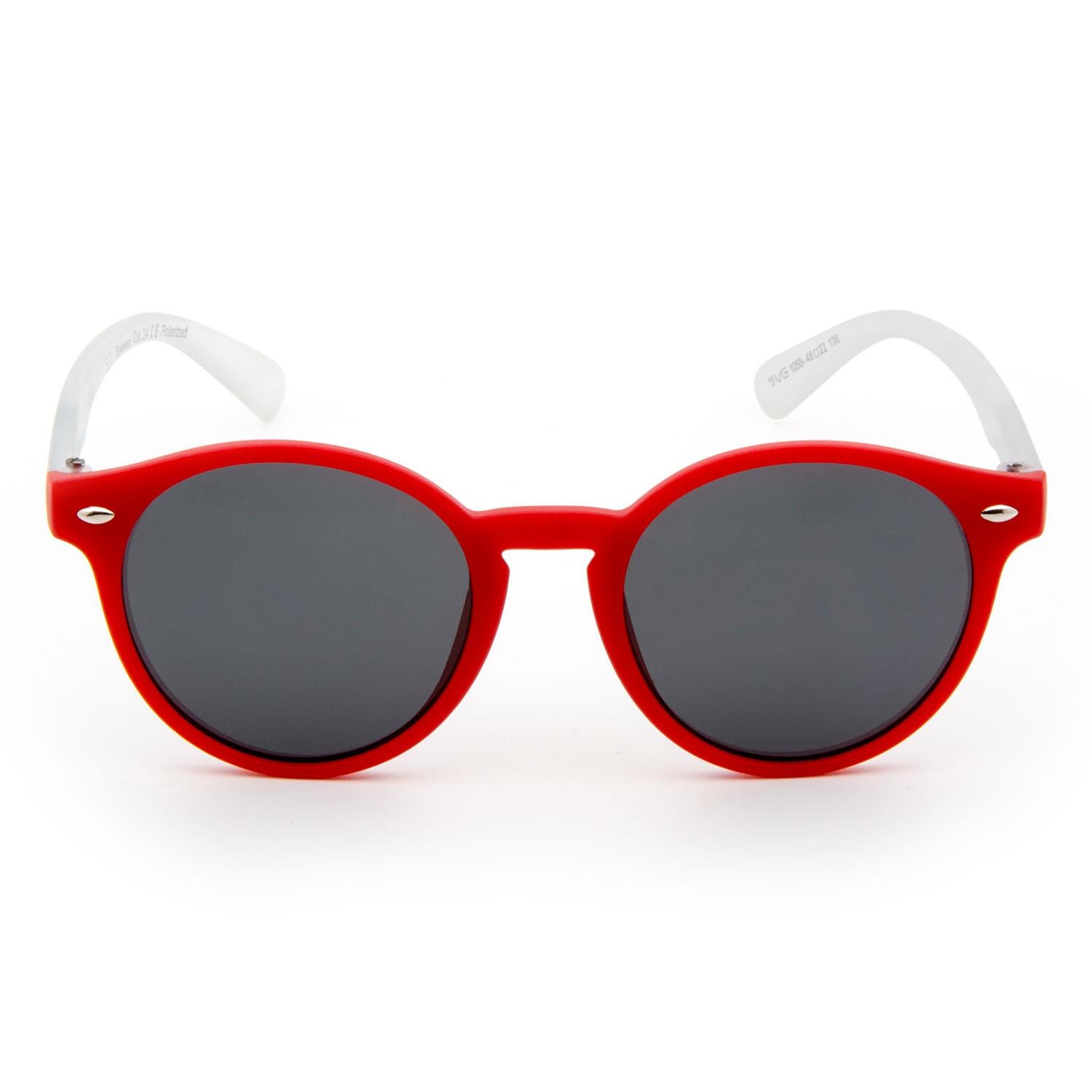 Eloi Kids 1058 24 Çocuk Güneş Gözlüğü(Kırmızı-Beyaz)