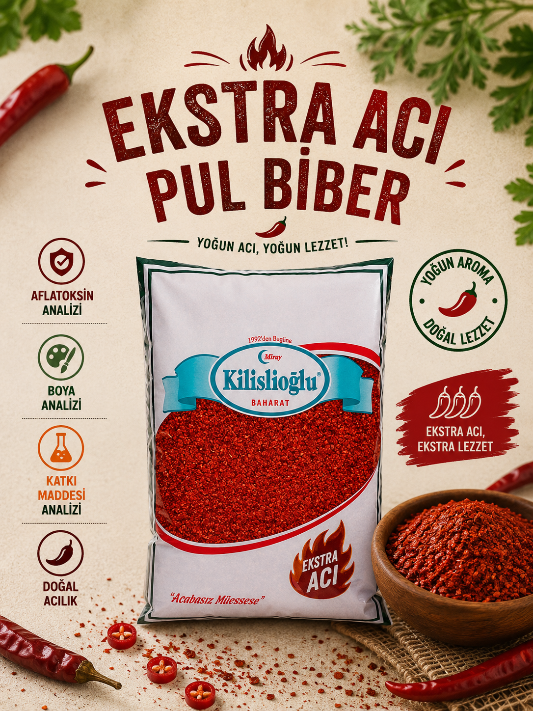 Ekstra Acı Pul Biber