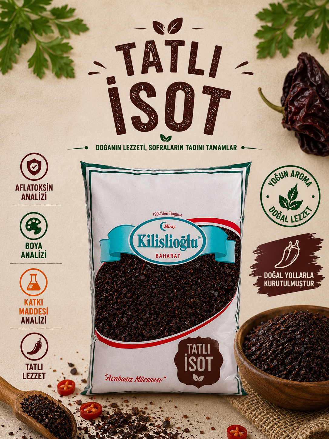 Tatlı Urfa Biberi | Tatlı İsot