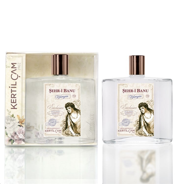 200 ML EXC SERİ CAM ŞİŞE ŞEHR-İ BANU KOLONYASI 
