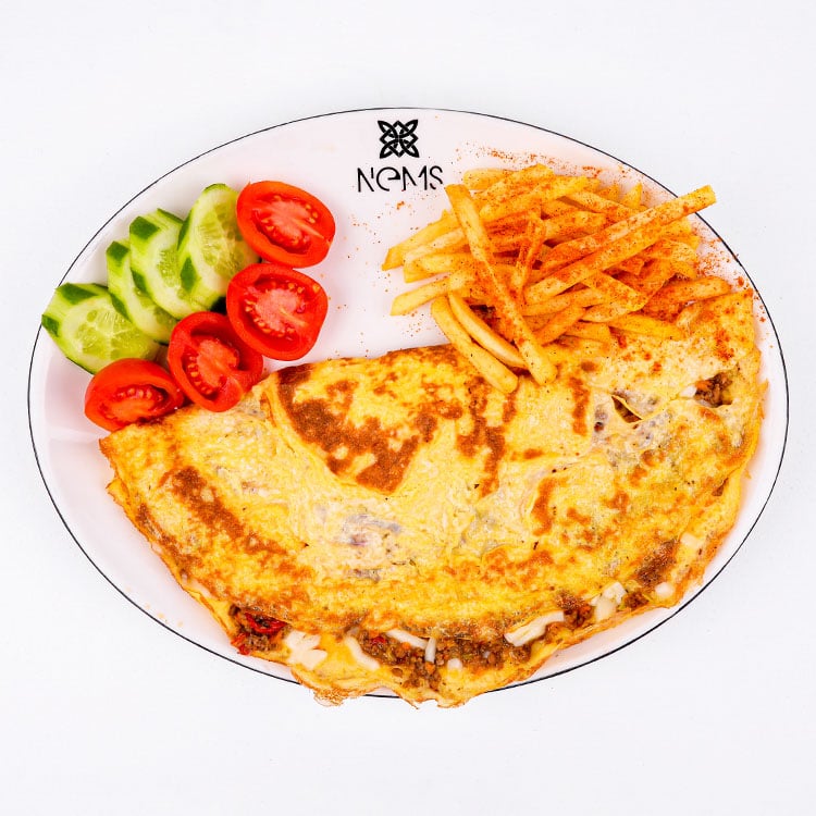 Kıymalı Omlet