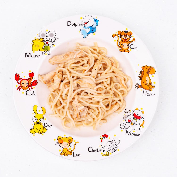 Kremalı Tavuklu Noodle