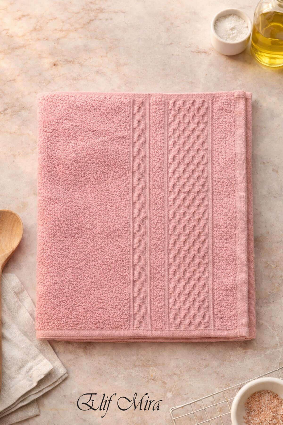 6'lı Mutfak Havlusu Seti 30x50 cm %100 Pamuklu Melodi