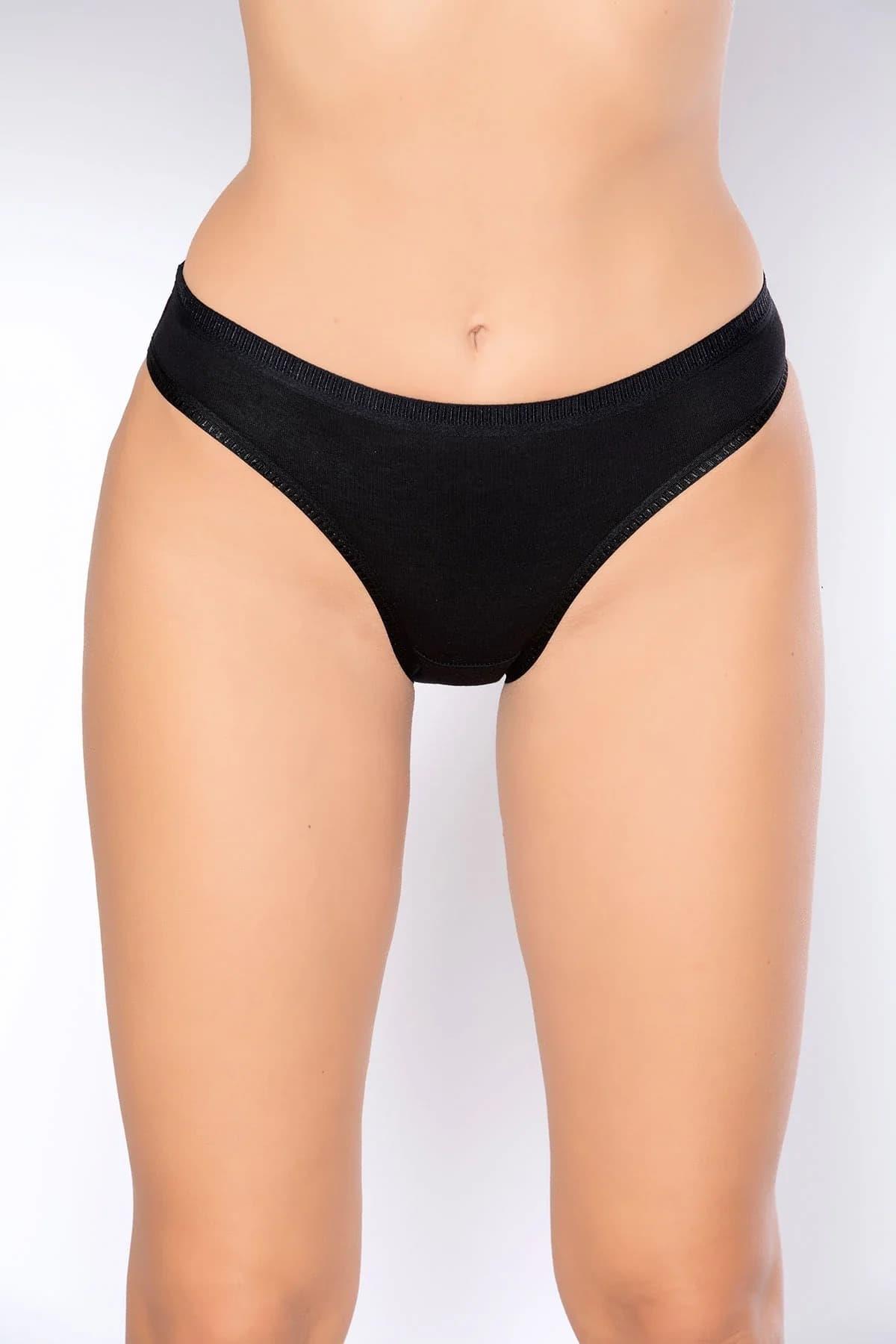 6'lı Tutku Kadın Pamuklu Bikini Külot Seti Nevra 0531