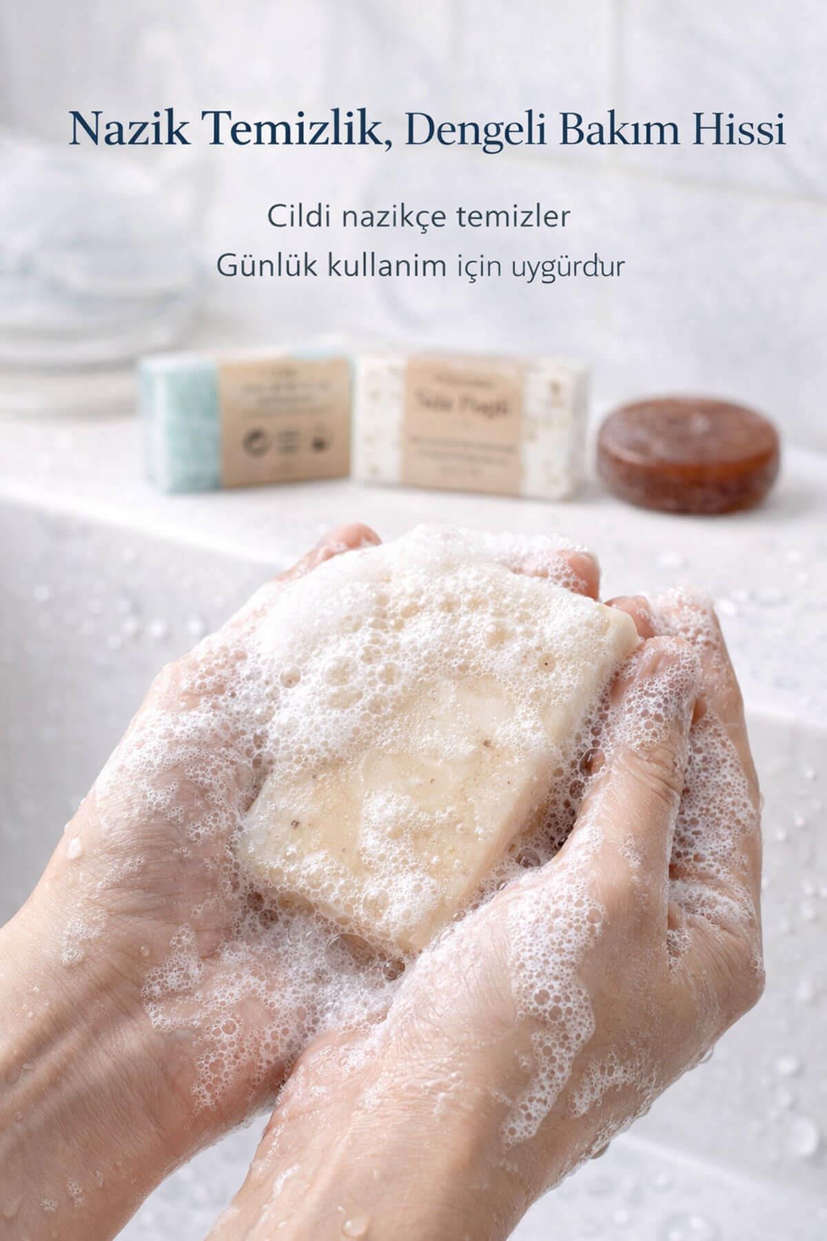 Botanik Özlü 3 lü Doğal Sabun Seti Özel Bitkisel Seri