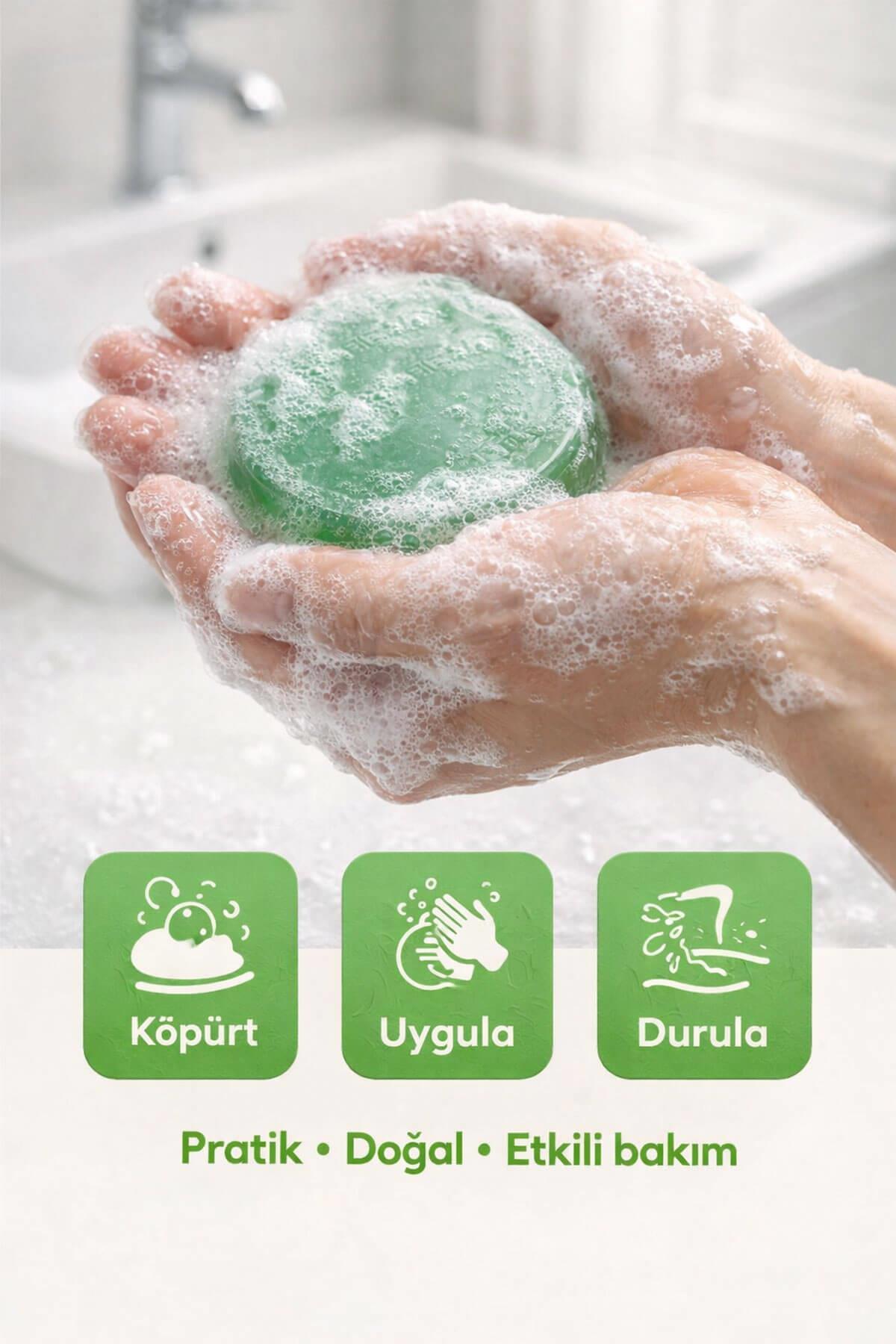 Çay Ağacı Yağlı El Yapımı Doğal Oval Sabun - 100 gr