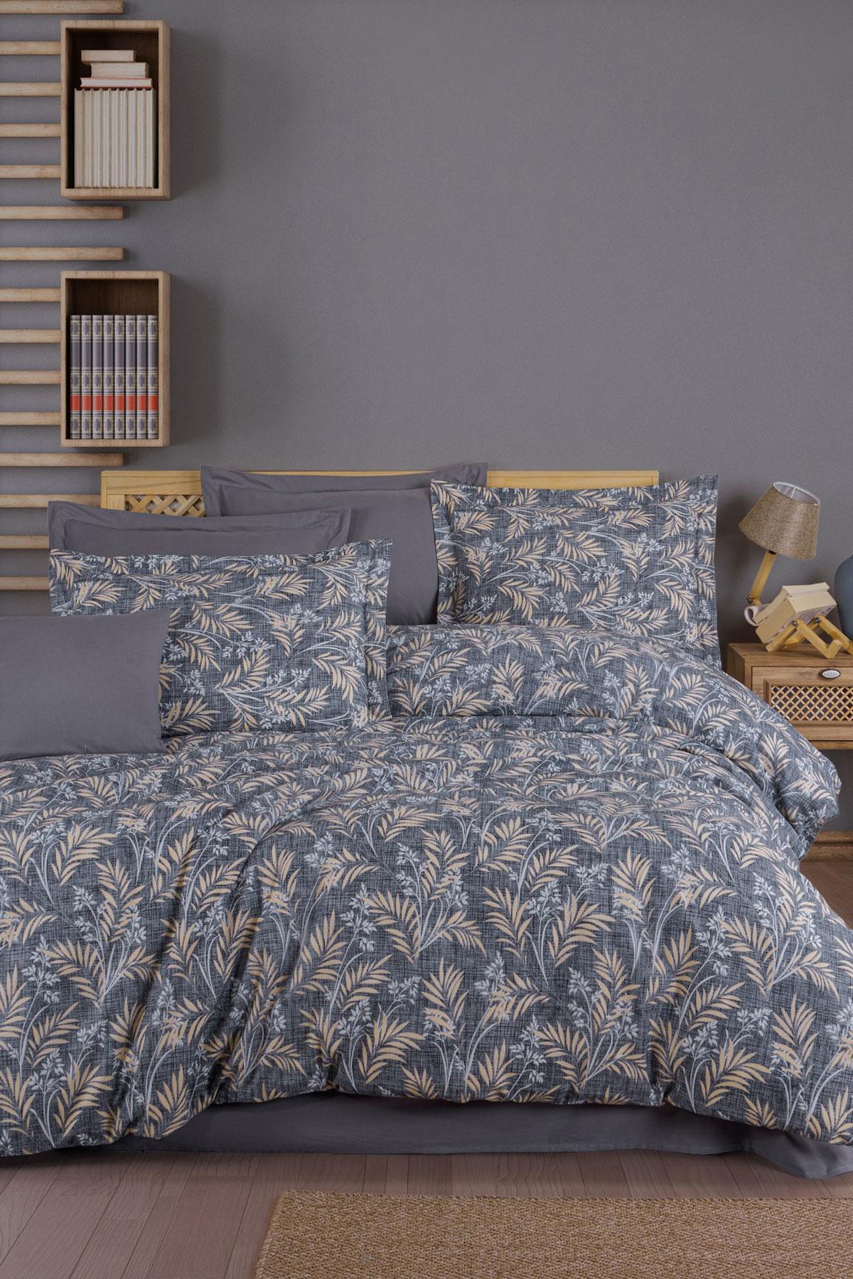 Çift Kişilik Ranforce Nevresim Takımı %100 Pamuklu Tuğba