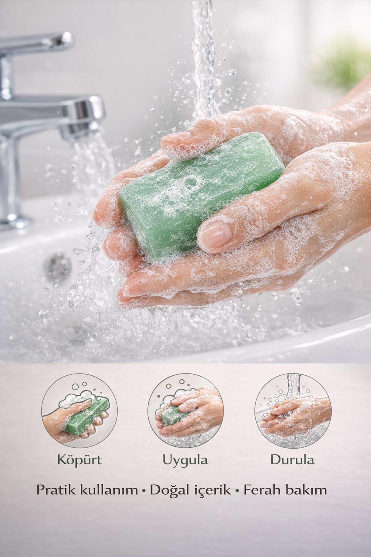 Defne Yağlı Cilt Bakım Sabunu - 120 gr