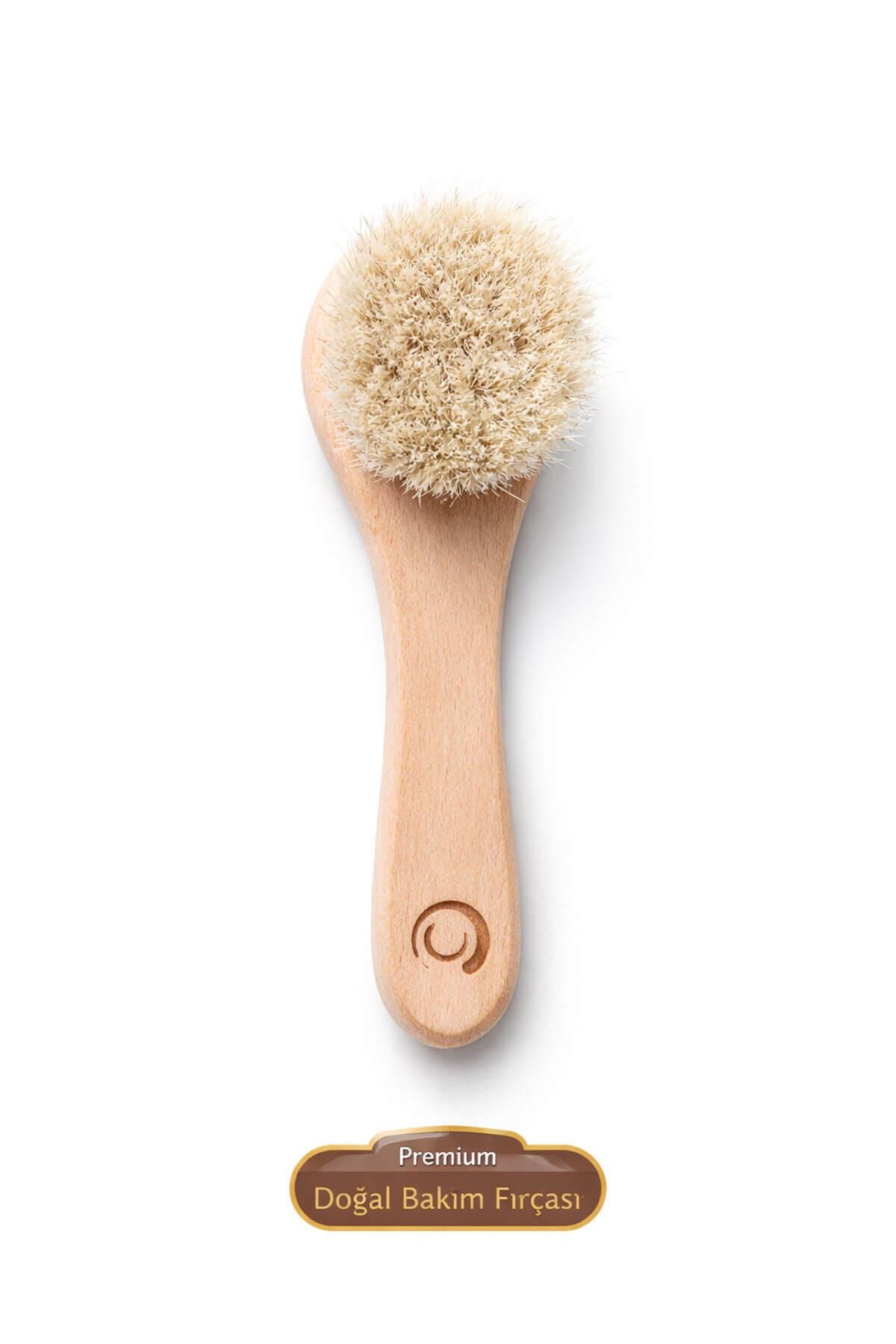 Doğal At Kılı Yüz Bakım Fırçası