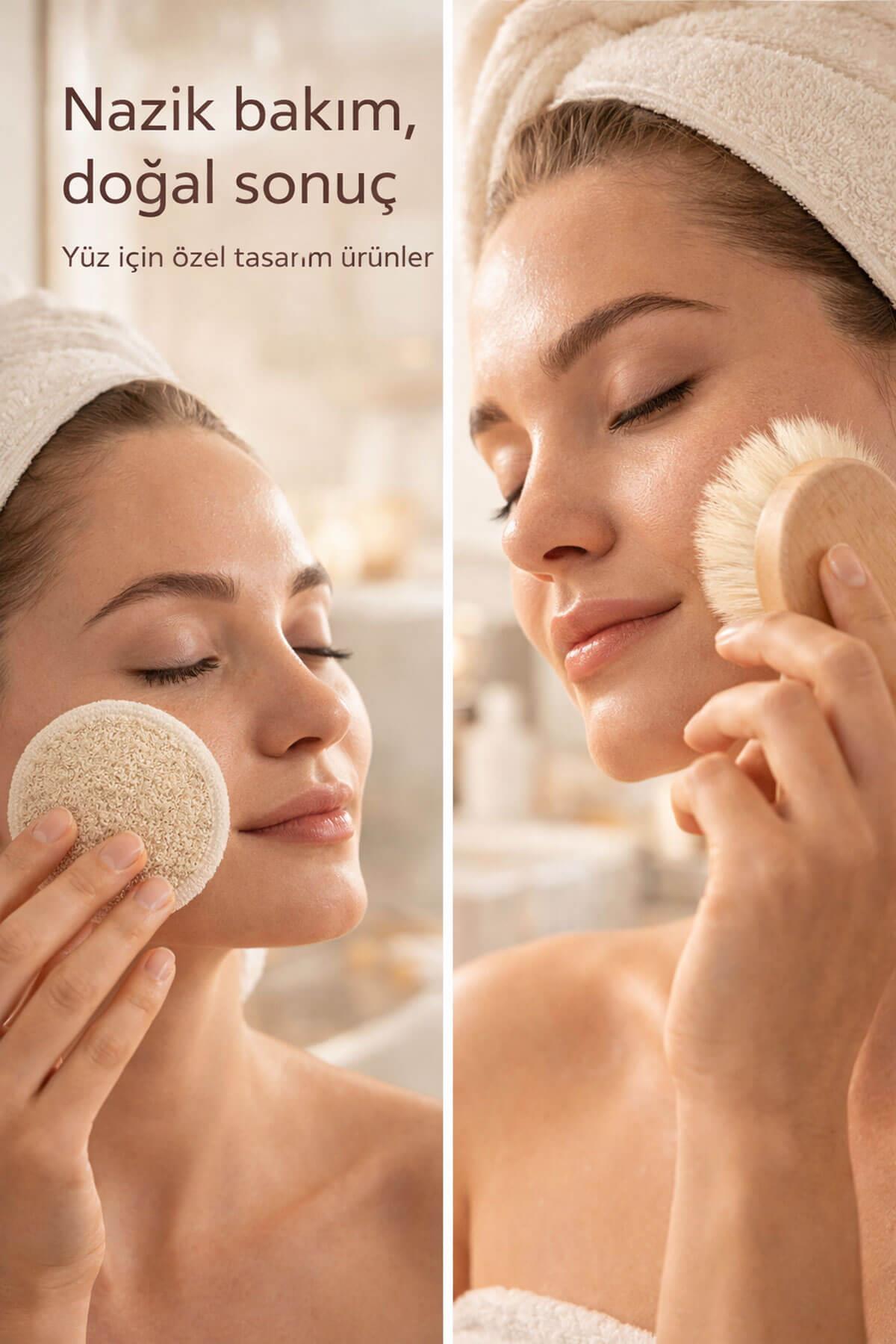 Doğal Yüz Bakım ve Arındırıcı Aydınlatıcı Seti 2 Parça Rutin