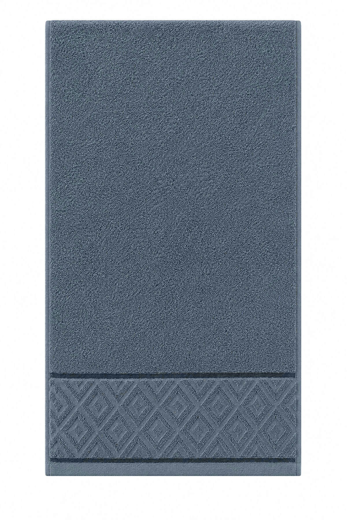 El Yüz Havlusu 50x90 cm %100 Pamuk Kısmi Kadife Jakar Nova Collection