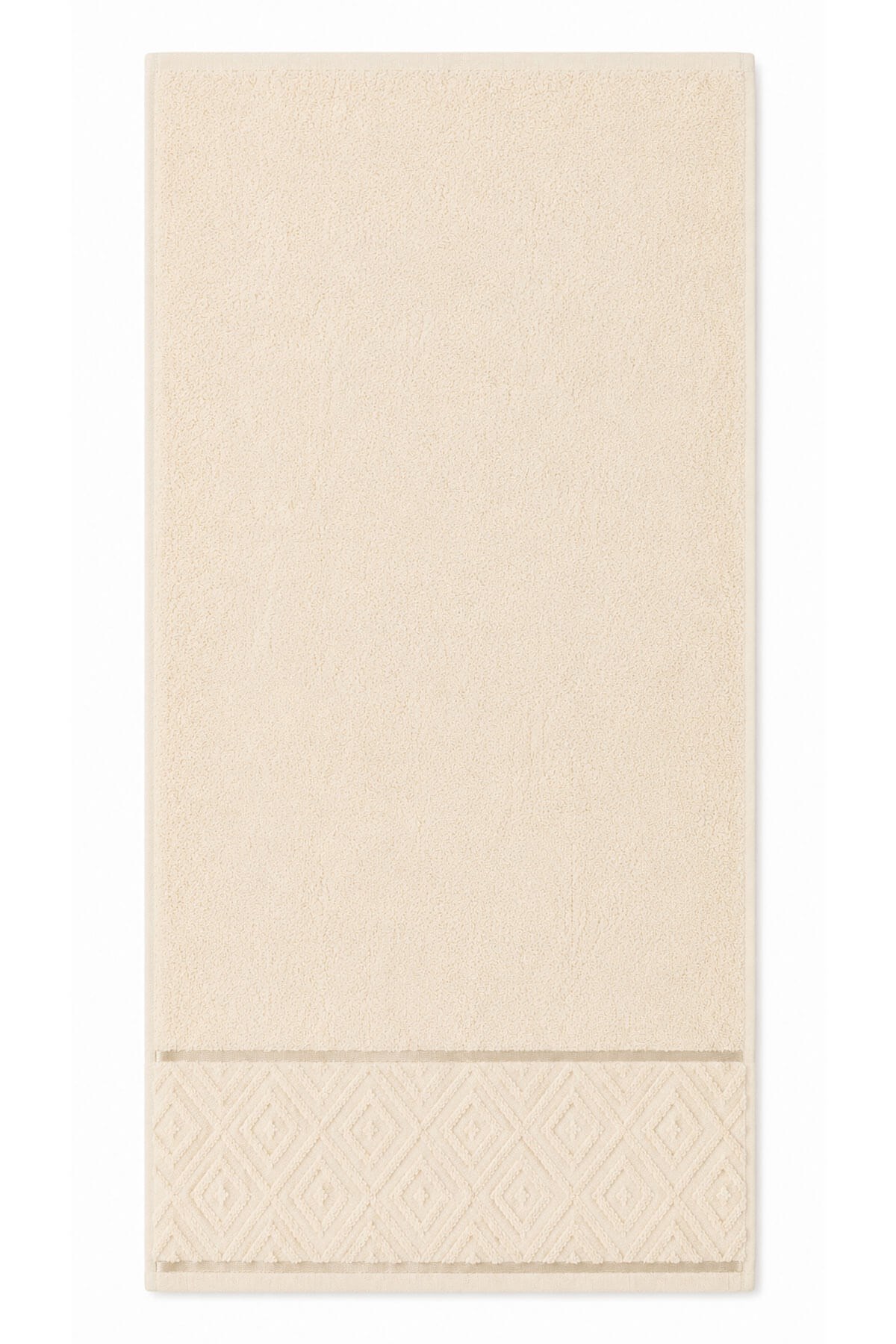 El Yüz Havlusu 50x90 cm %100 Pamuk Kısmi Kadife Jakar Nova Collection