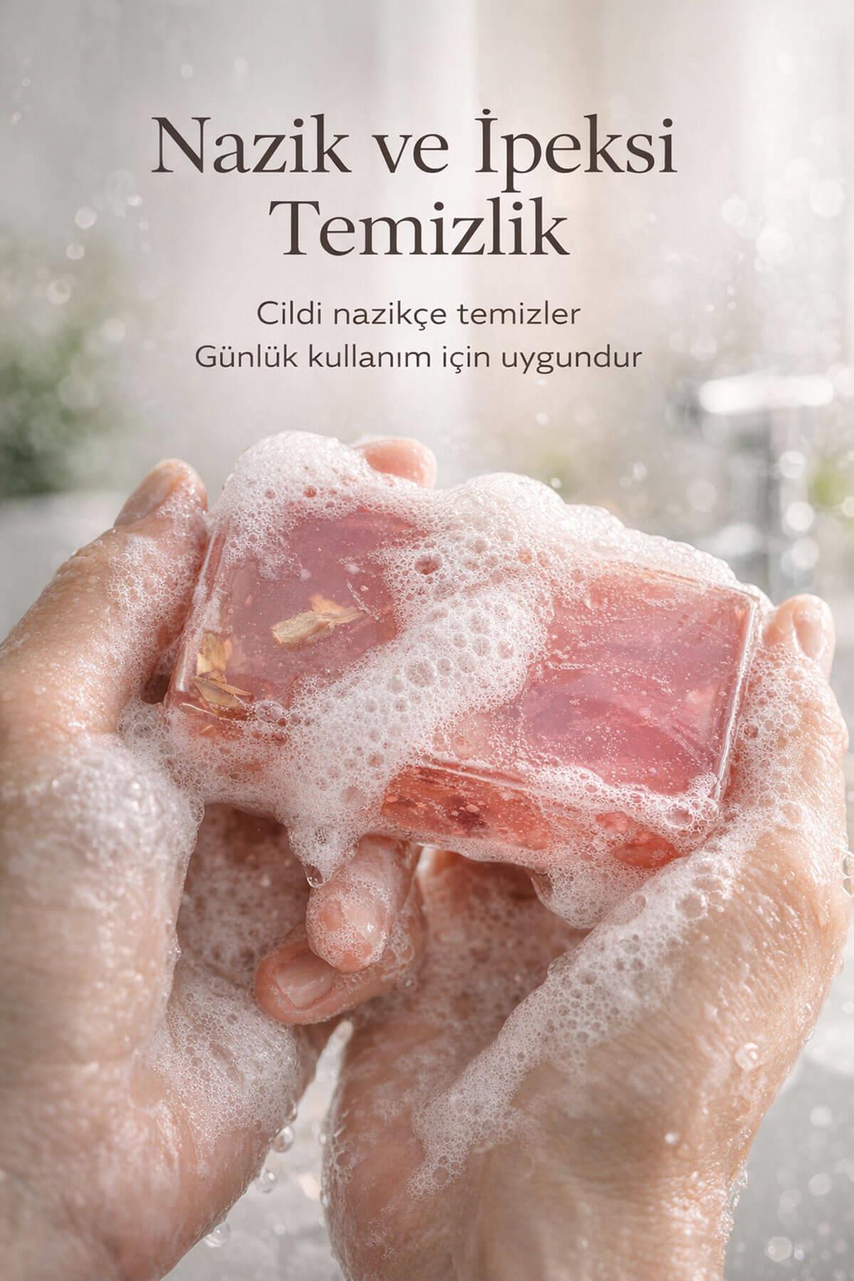 Gül Özlü Cilt Bakım Sabunu - 120 gr