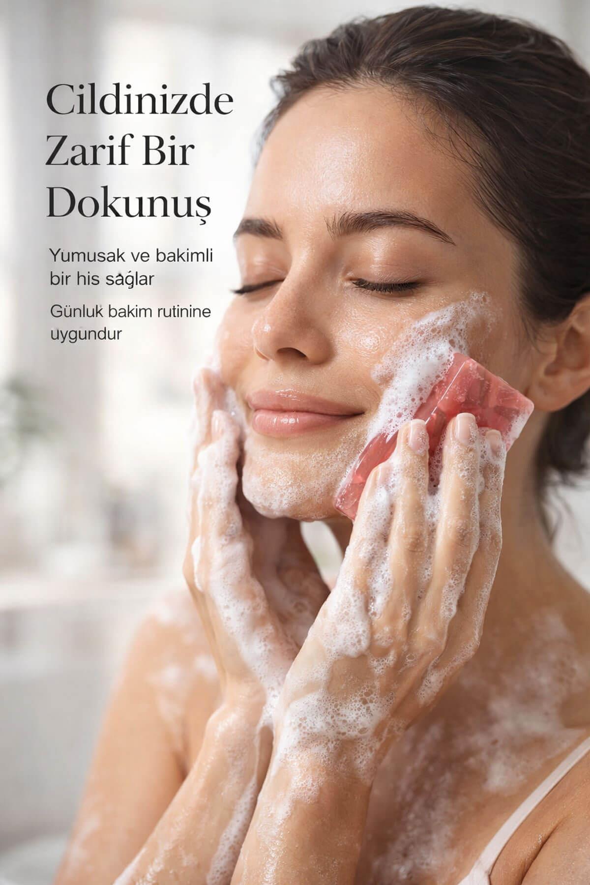 Gül Özlü Cilt Bakım Sabunu - 120 gr