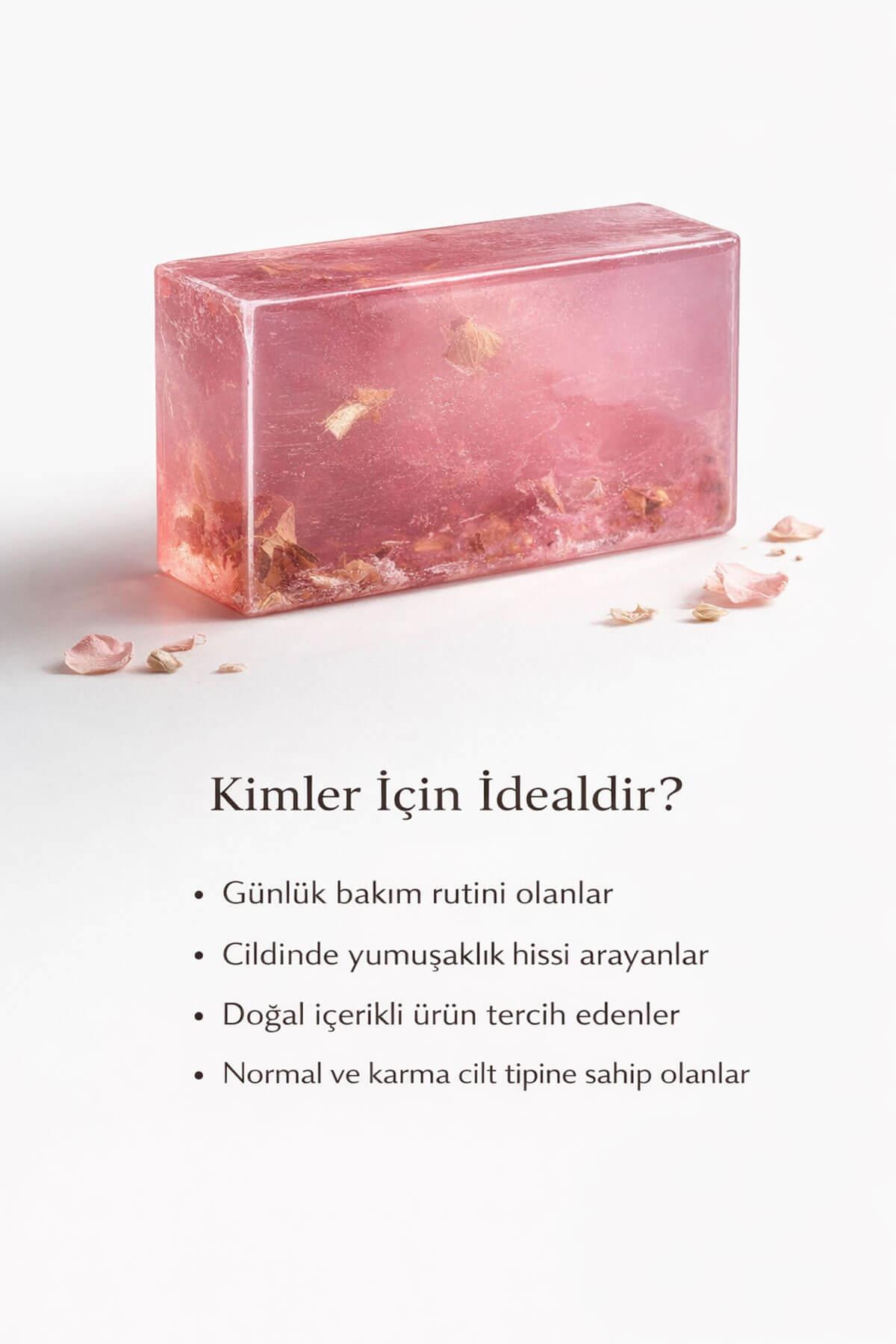 Gül Özlü Cilt Bakım Sabunu - 120 gr