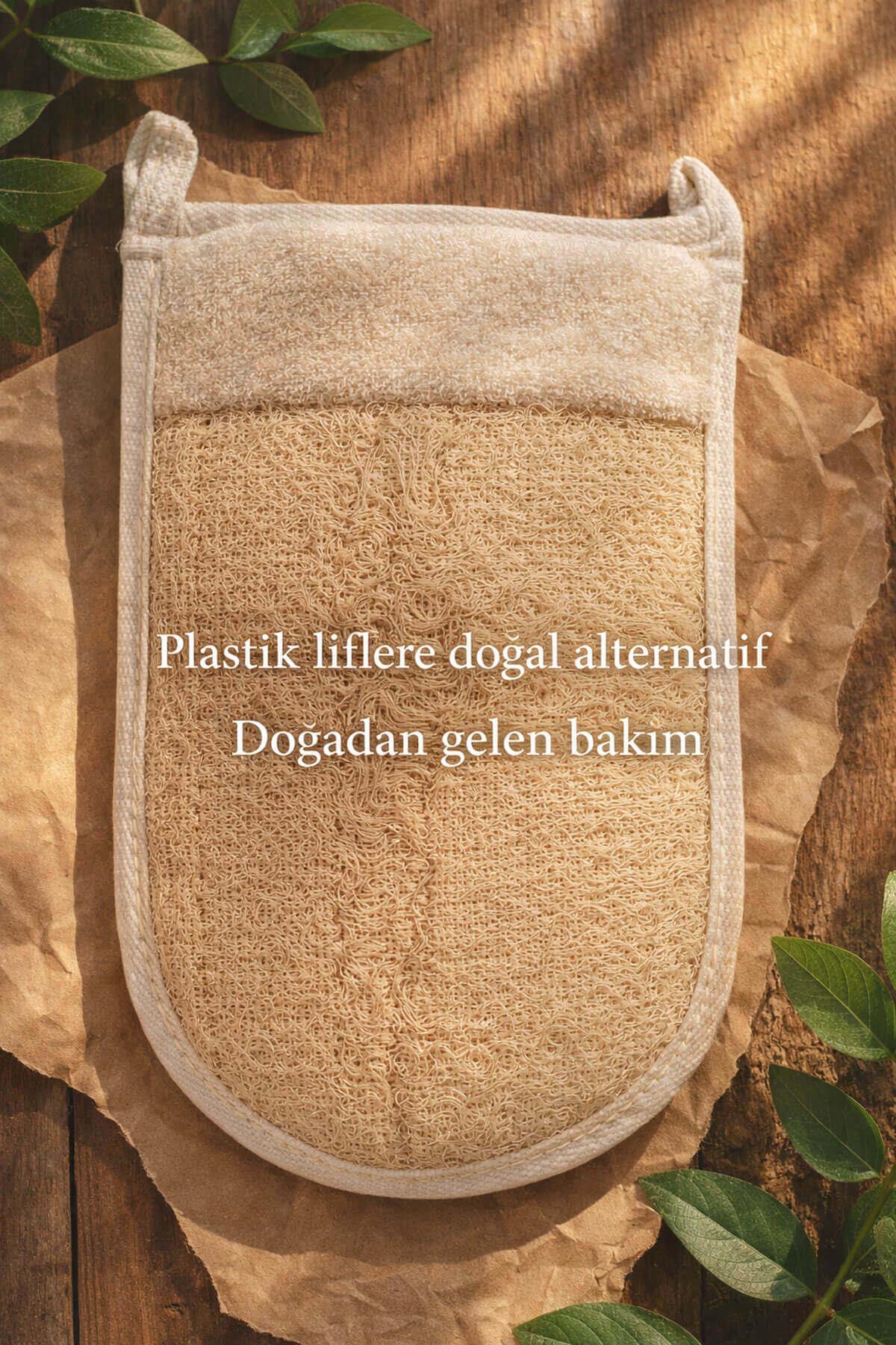 Kabak Lifli Eldiven Battal Vücut Kesesi