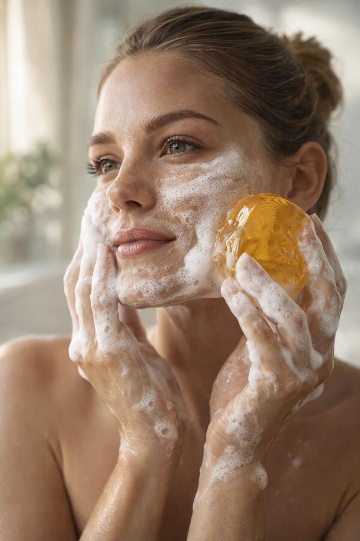 Kolajen Özlü El Yapımı Doğal Oval Sabun - 100 gr