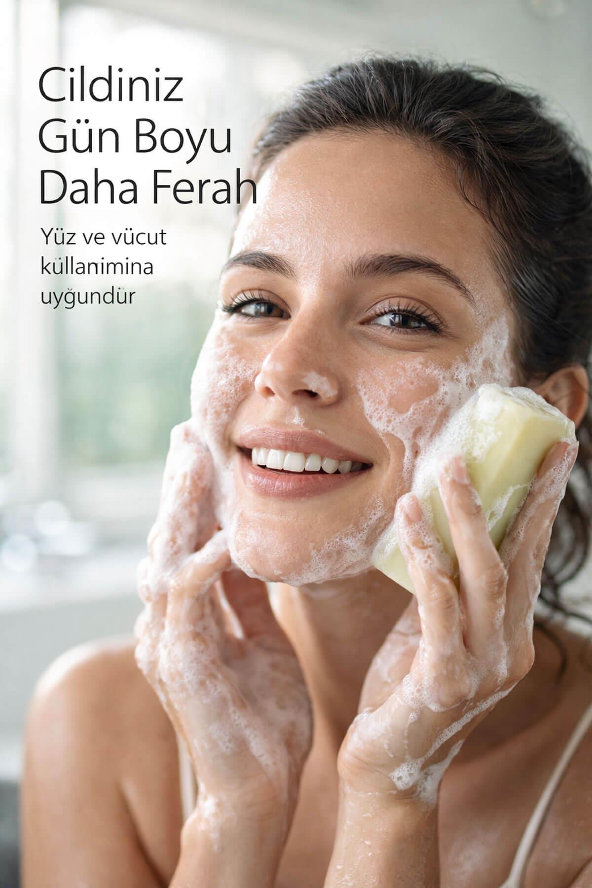 Limon & Biberiye Yağlı Cilt Bakım Sabunu- 120 gr