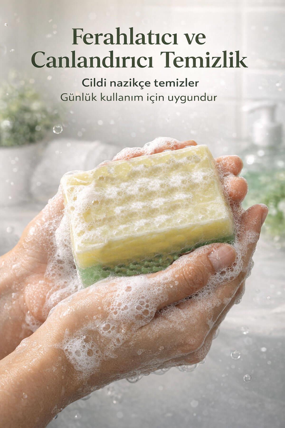 Limon & Biberiye Yağlı Cilt Bakım Sabunu- 120 gr