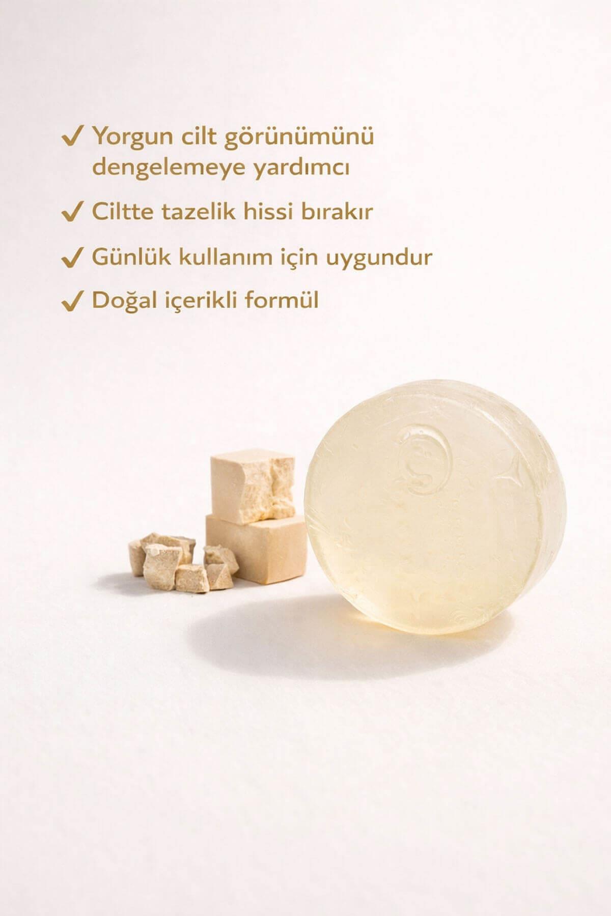 Maya Özlü El Yapımı Doğal Oval Sabun - 100 gr