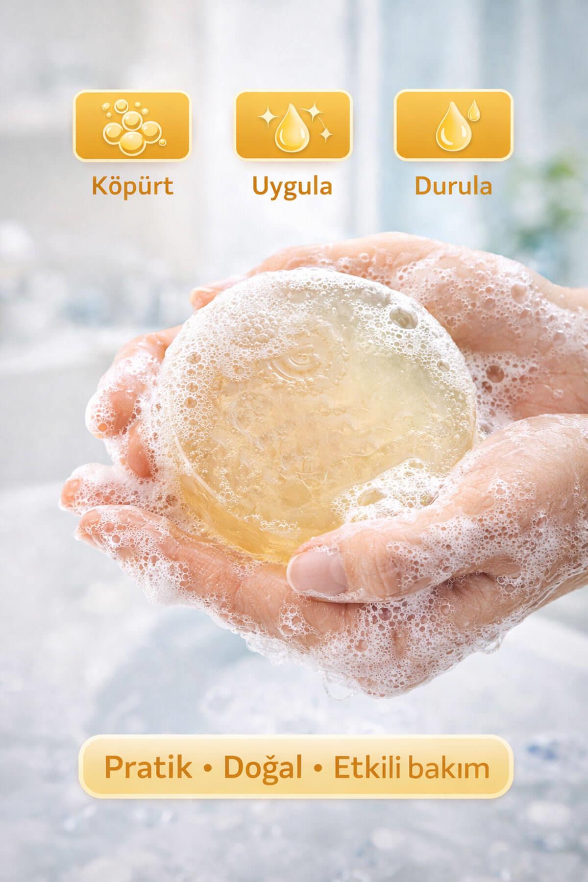 Maya Özlü El Yapımı Doğal Oval Sabun - 100 gr