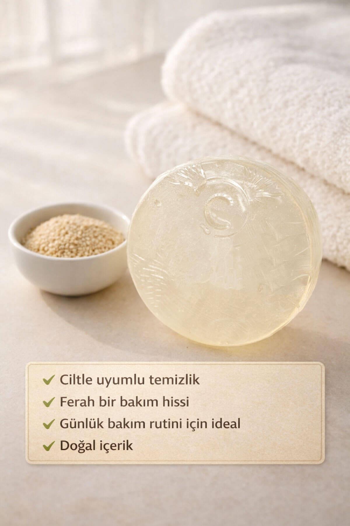 Maya Özlü El Yapımı Doğal Oval Sabun - 100 gr