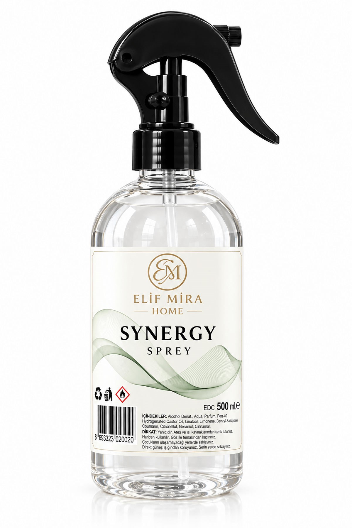 Oda Kokusu Sprey Sinerji Çiçek Kalıcı Oda Parfümü 500 ml