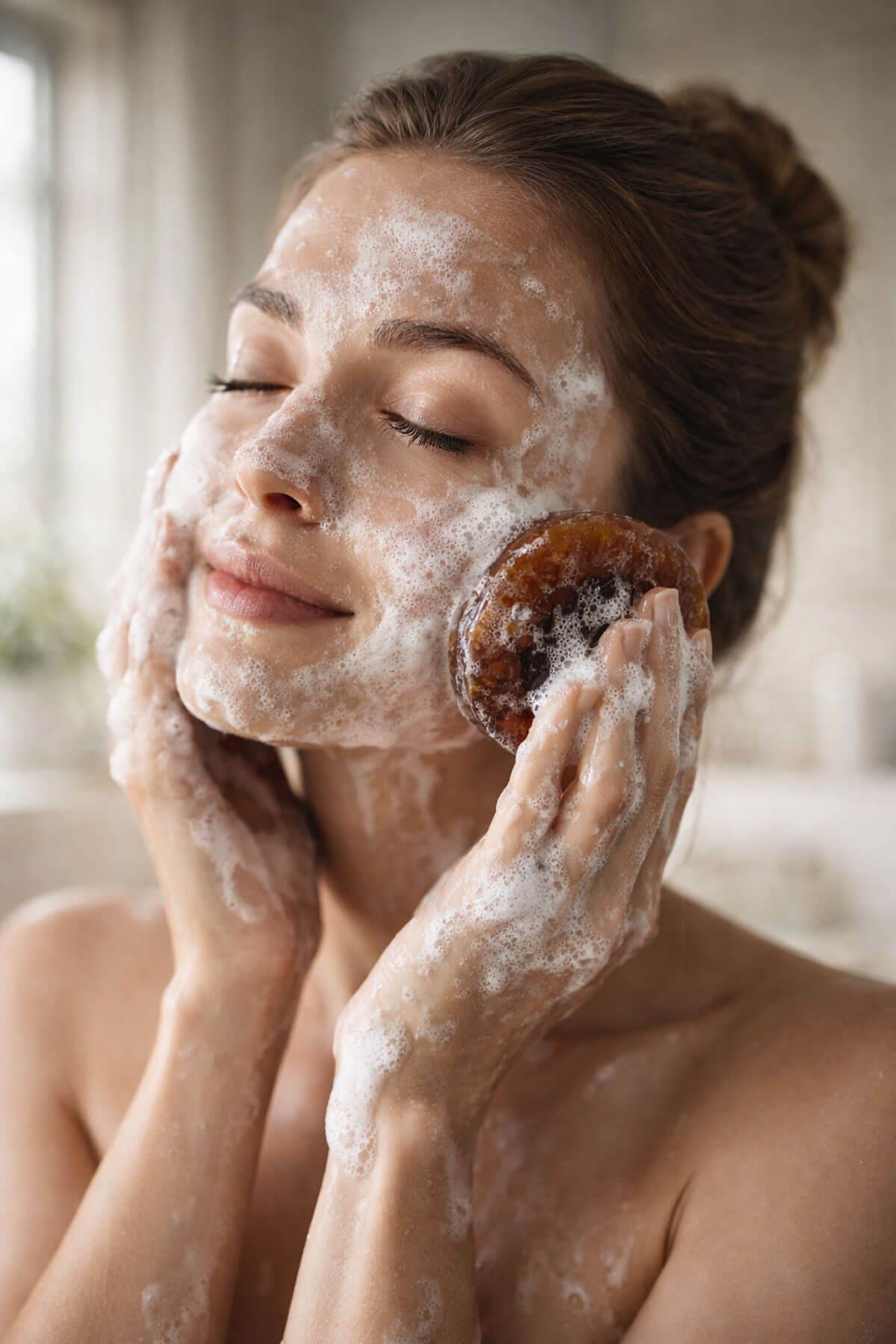 Reishi Mantarlı El Yapımı Doğal Oval Sabun - 100 gr