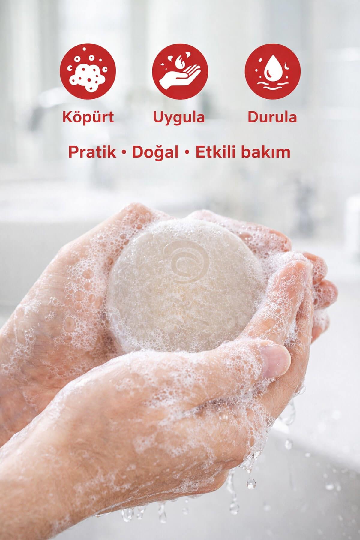 Ruşur Taşlı El Yapımı Doğal Oval Sabun - 100 gr