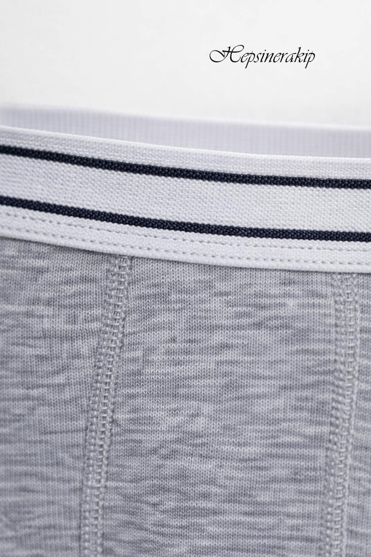 Tutku İç Giyim 6lı Erkek Çocuk Likralı Pamuklu Boxer İç Çamaşır