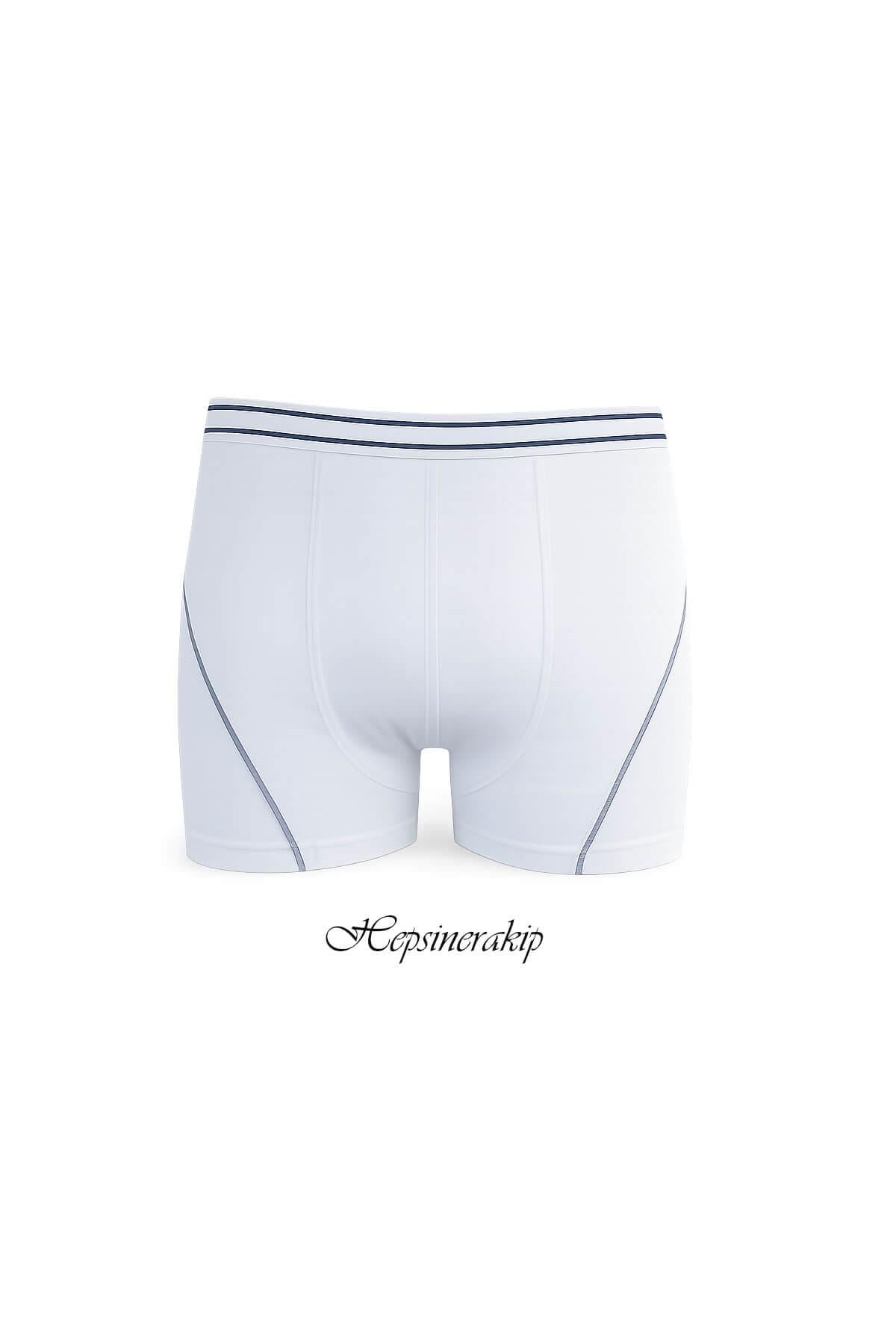 Tutku İç Giyim 6lı Erkek Çocuk Likralı Pamuklu Boxer İç Çamaşır