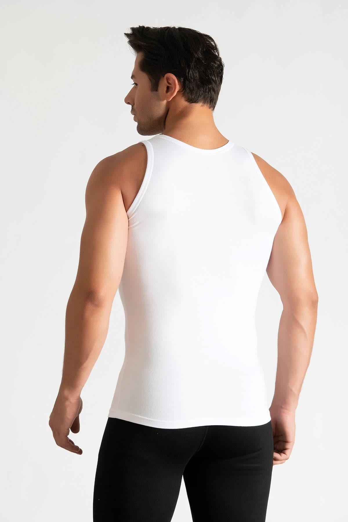 Tutku İç Giyim Erkek Pamuk Klasik Askılı Penye Atlet 6 Lı Paket