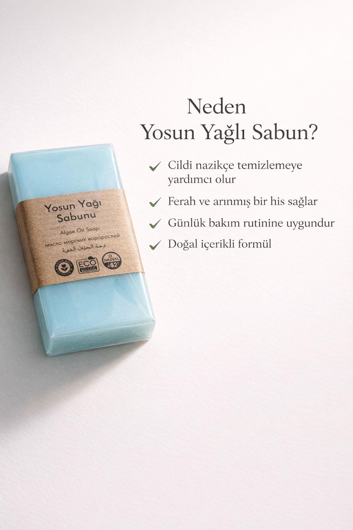 Yosun Yağlı Cilt Bakım Sabunu - 120 gr