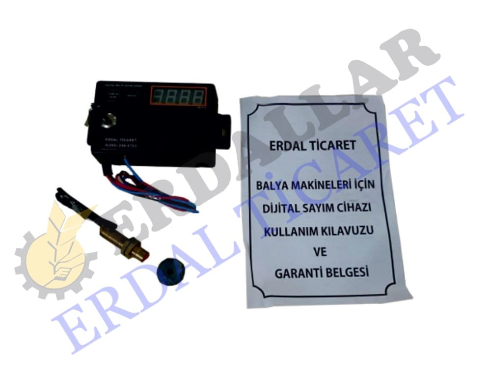 DİJİTAL KABLOLU ELEKTRONİK SAYAÇ TRAKTÖR MONTELİ TİP