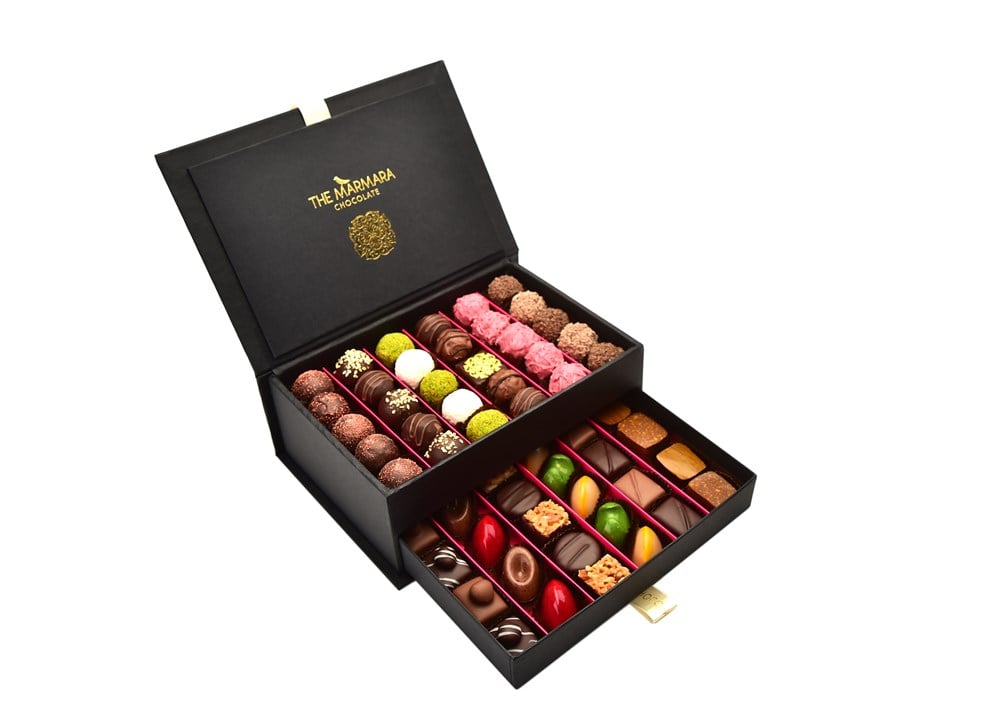 Lüks Spesiyal Çikolata Premium Duo Kutu Küçük