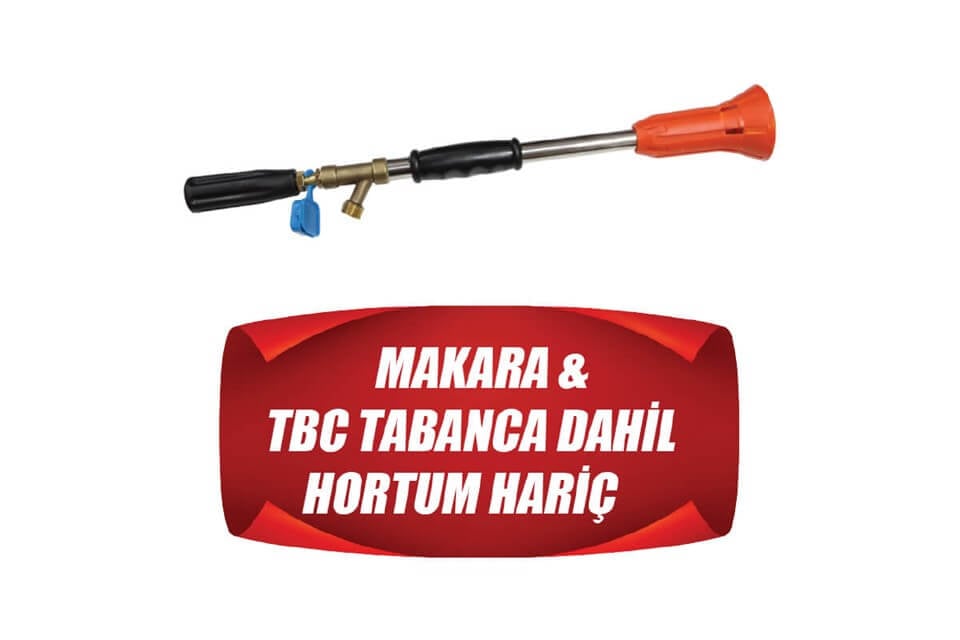 jetbahce.com-Bartech PM100 Benzinli Pülverizatör İlaçlama Makinesi 100 Lt