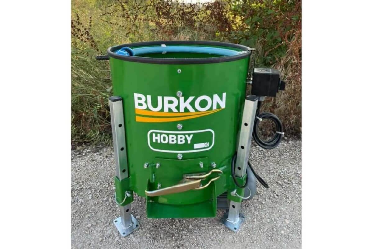 jetbahce.com-Burkon Sabit Devirli Ceviz Soyma Makinesi 90 Litre