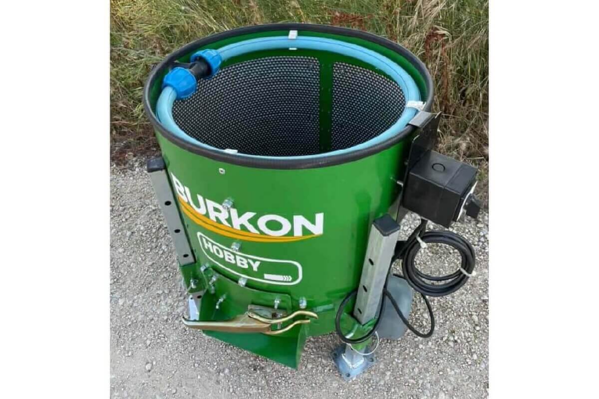 jetbahce.com-Burkon Sabit Devirli Ceviz Soyma Makinesi 90 Litre