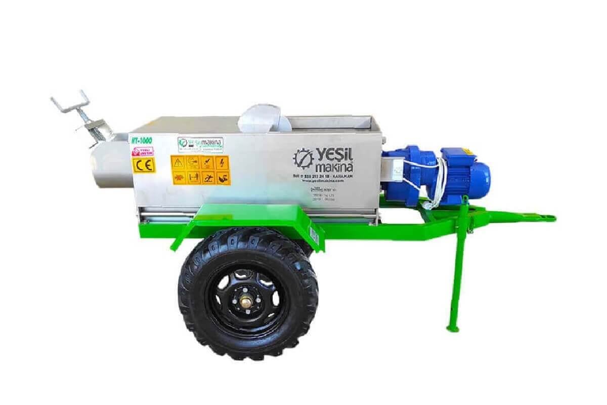 jetbahce.com-Yeşil Makina HT1000 Tekerlekli Üzüm Sıkma Makinesi