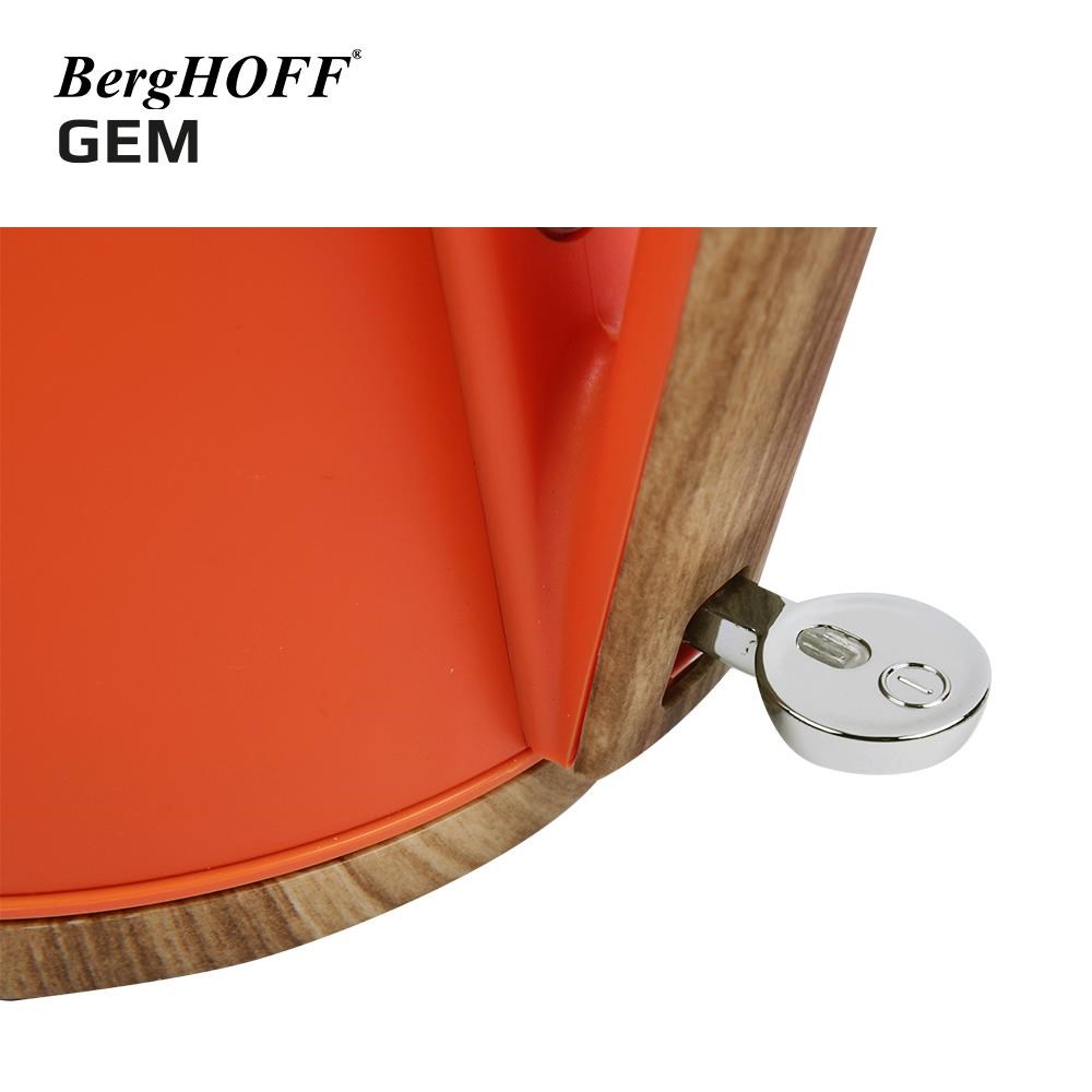 BergHOFF GEM NATURAL 1.7 Litre Turuncu Su Isıtıcısı 7950091