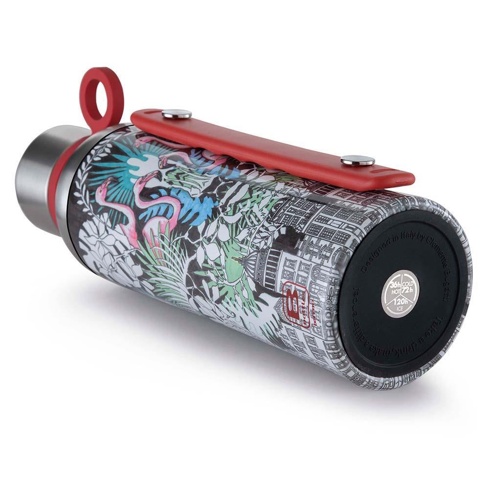 Bugatti Termo Taşıma Kulplu Paslanmaz Çelik La Vılle Desenli Termos 1500Ml BBP-LV1500I3