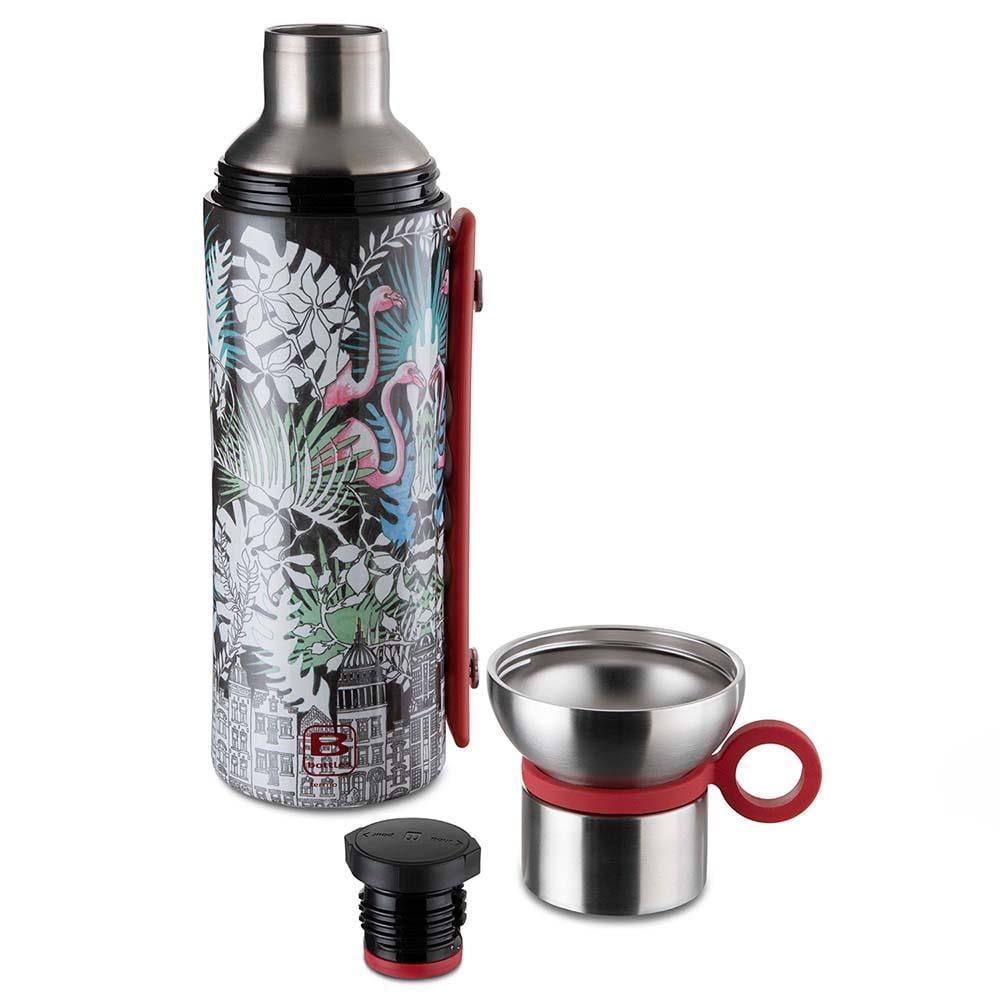 Bugatti Termo Taşıma Kulplu Paslanmaz Çelik La Vılle Desenli Termos 1500Ml BBP-LV1500I3