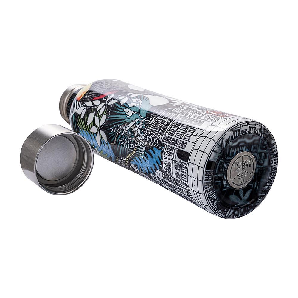 Bugatti Twin Paslanmaz Çelik La Vılle Desenli Termos 500Ml BBT-LV500IS
