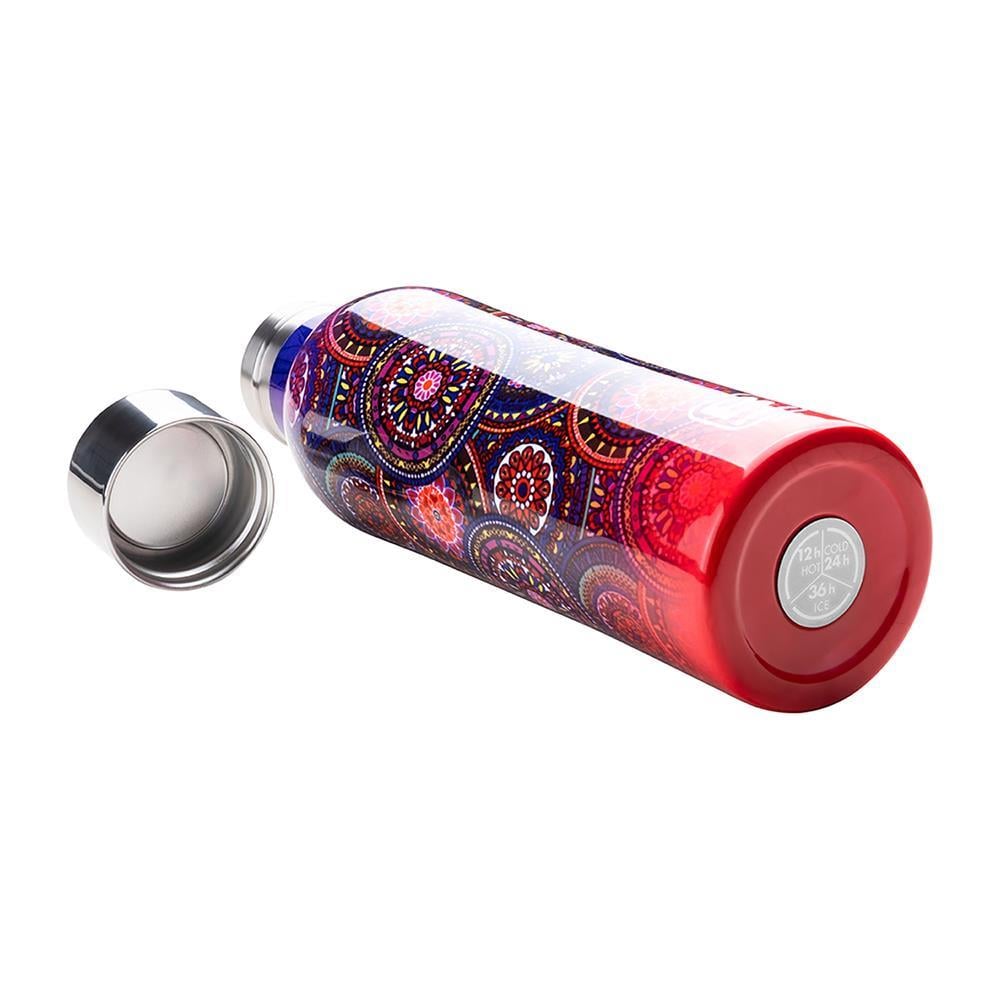 Bugatti Twin Paslanmaz Çelik Mandala Desenli Termos 500Ml BBT-MA500IN