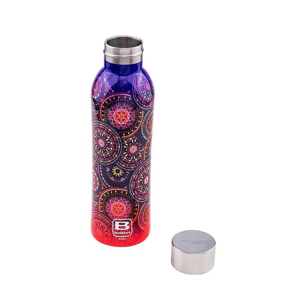 Bugatti Twin Paslanmaz Çelik Mandala Desenli Termos 500Ml BBT-MA500IN