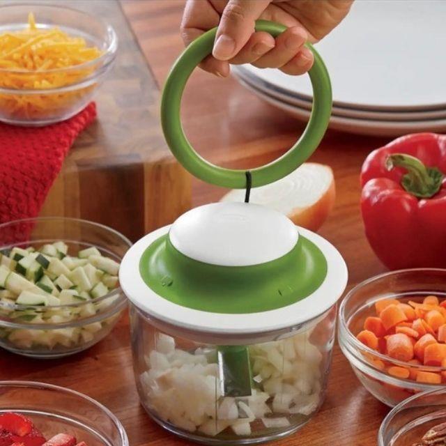 Chef'n 102-239-011 VeggiChop™ Manuel İpli Saklama Kaplı Rondo