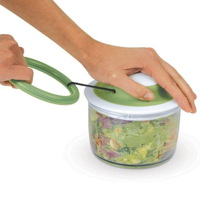 Chef'n 102-239-011 VeggiChop™ Manuel İpli Saklama Kaplı Rondo