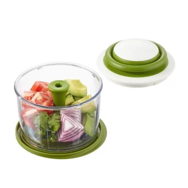 Chef'n 102-239-011 VeggiChop™ Manuel İpli Saklama Kaplı Rondo